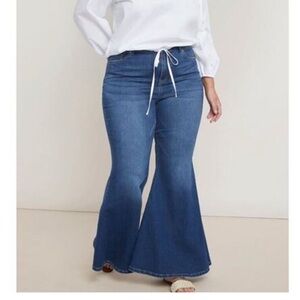 Trendy Super Flare Bell Bottom Jeans